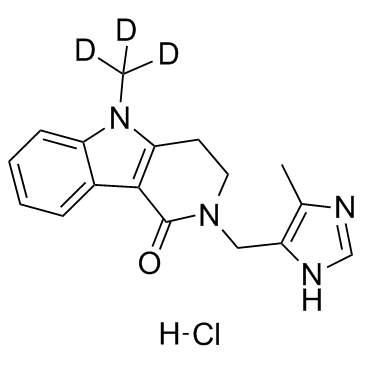 Alosetron D3 Hydrochloride Chemical Structure
