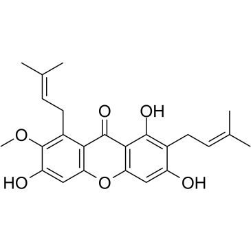 alpha-Mangostin Chemical Structure