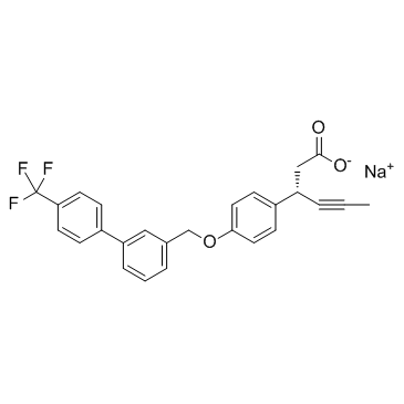 AMG 837 sodium salt Chemical Structure