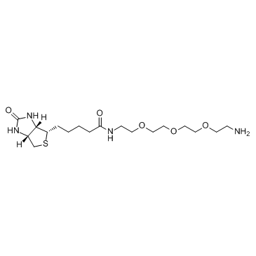 Amine-PEG3-Biotin Chemical Structure