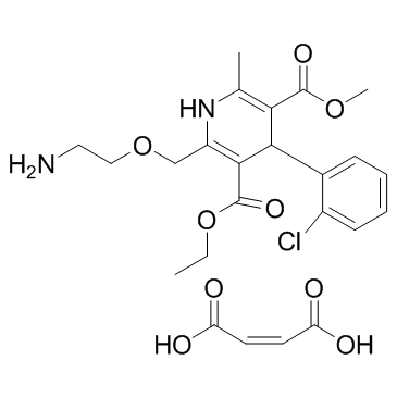 Amlodipine maleate Chemical Structure