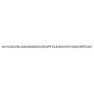 Amyloid β Peptide (42-1)(human) Chemical Structure