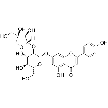 Apiin Chemical Structure