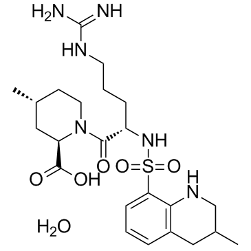 Argatroban monohydrate Chemical Structure