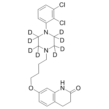 Aripiprazole D8 Chemical Structure