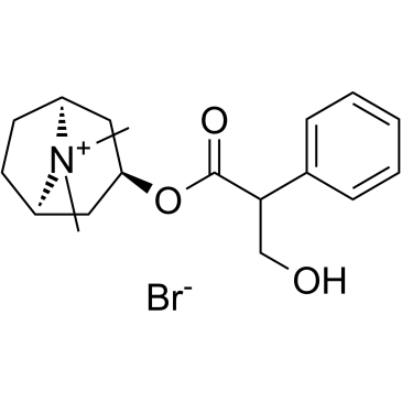 Atropine methyl bromide Chemical Structure