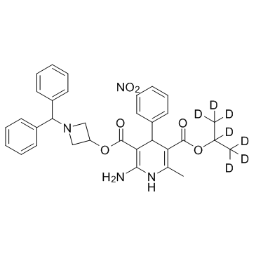 Azelnidipine D7 Chemical Structure