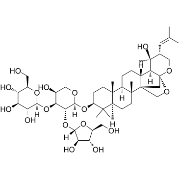 Bacopasaponin C Chemical Structure