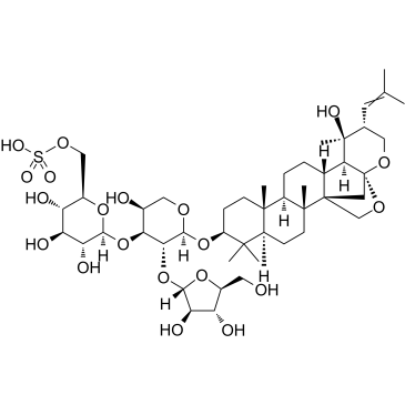 Bacopaside I Chemical Structure