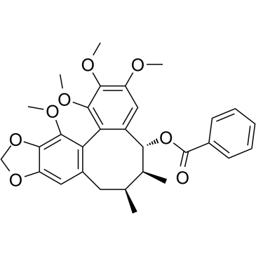 Benzoylgomisin O Chemical Structure