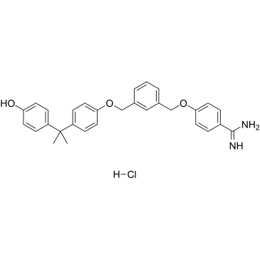 BIIL-260 hydrochloride Chemical Structure