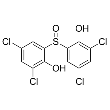 Bithionol sulfoxide Chemical Structure
