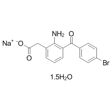 Bromfenac sodium hydrate Chemical Structure