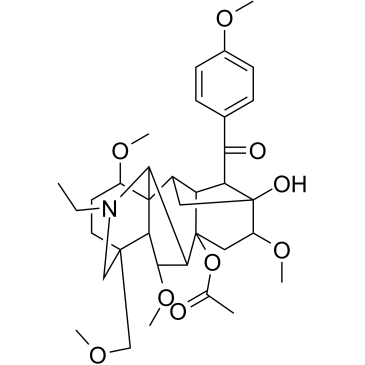 Bulleyaconitine A Chemical Structure