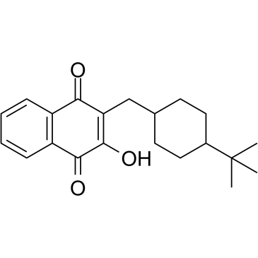 Buparvaquone Chemical Structure