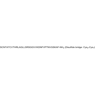 Calcitonin Gene Related Peptide (CGRP) II, rat Chemical Structure