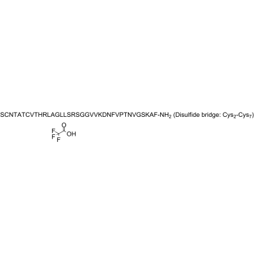 Calcitonin Gene Related Peptide (CGRP) II, rat (TFA) Chemical Structure