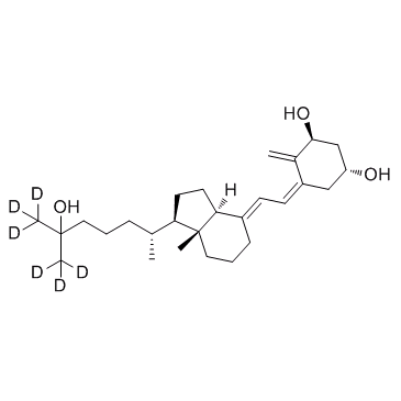 Calcitriol D6 Chemical Structure