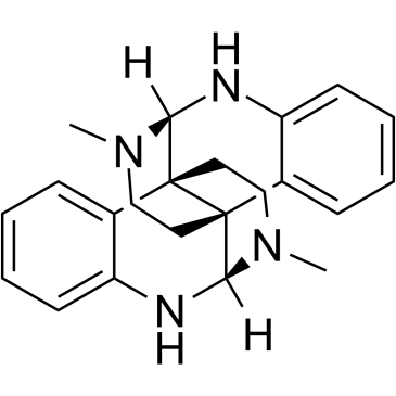 Calycanthine Chemical Structure