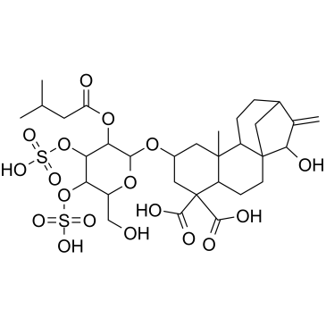 Carboxyatractyloside tripotassium Chemical Structure