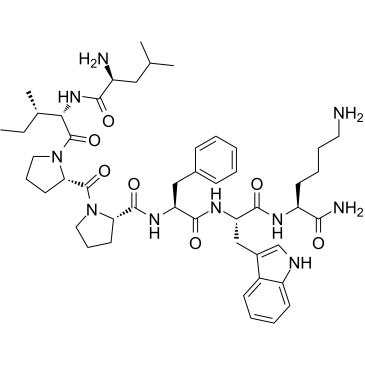 Cardiotoxin Analog (CTX) IV 6-12 Chemical Structure