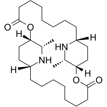Carpaine Chemical Structure