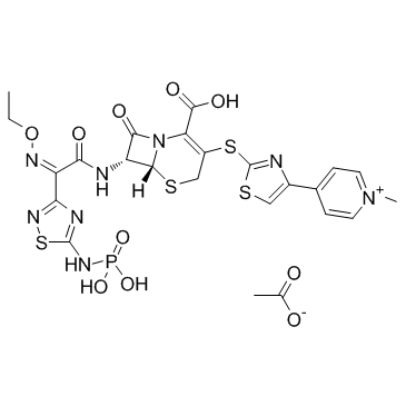 Ceftaroline fosamil Chemical Structure