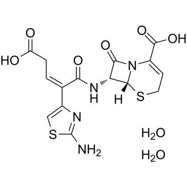 Ceftibuten dihydrate Chemical Structure