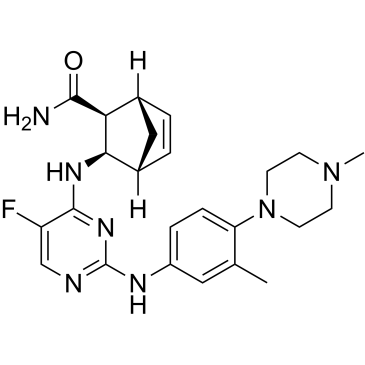 Cenisertib Chemical Structure
