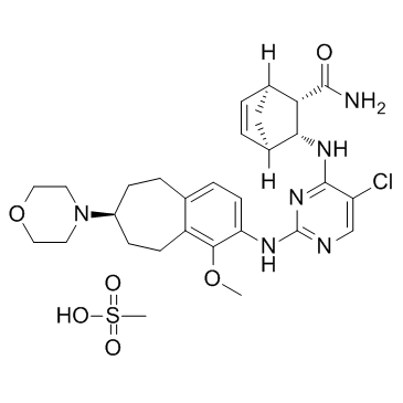 CEP-28122 mesylate salt Chemical Structure