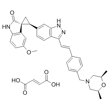 CFI-400945 fumarate Chemical Structure