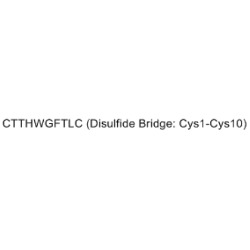 CTTHWGFTLC, CYCLIC Chemical Structure