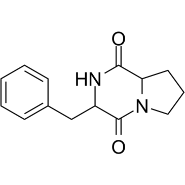 Cyclo(Phe-Pro) Chemical Structure