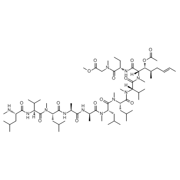 Cyclosporin A-Derivative 1 Free base Chemical Structure