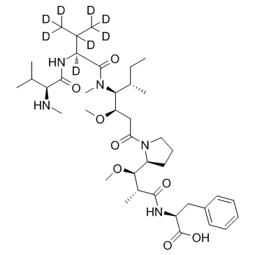 D8-MMAF Chemical Structure
