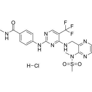 Defactinib hydrochloride Chemical Structure