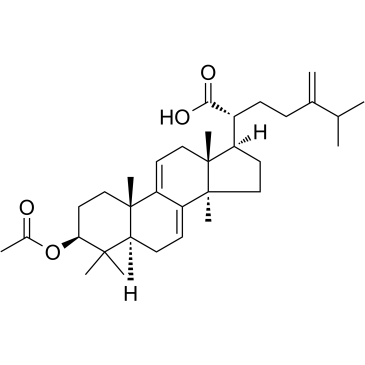 Dehydroeburicoic acid monoacetate Chemical Structure
