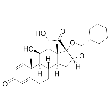 Desisobutyryl-ciclesonide Chemical Structure