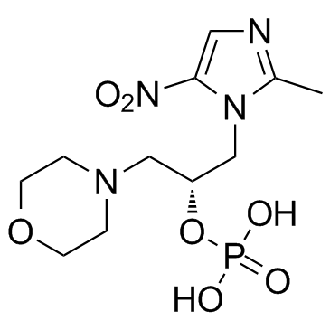 Dextrorotation nimorazole phosphate ester Chemical Structure