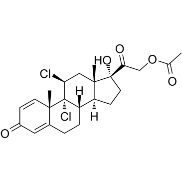 Dichlorisone acetate Chemical Structure