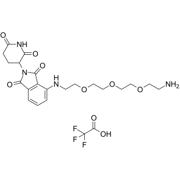 E3 ligase Ligand-Linker Conjugates 30 TFA Chemical Structure