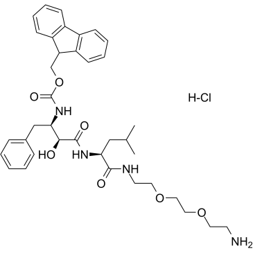 E3 ligase Ligand-Linker Conjugates 37 Hydrochloride Chemical Structure