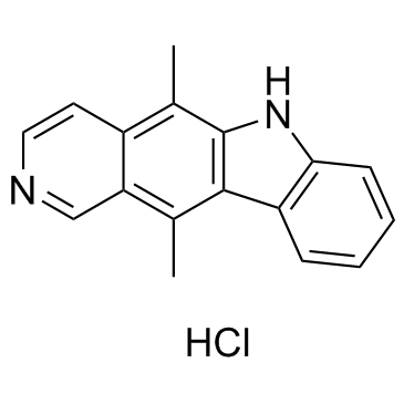 Ellipticine hydrochloride Chemical Structure