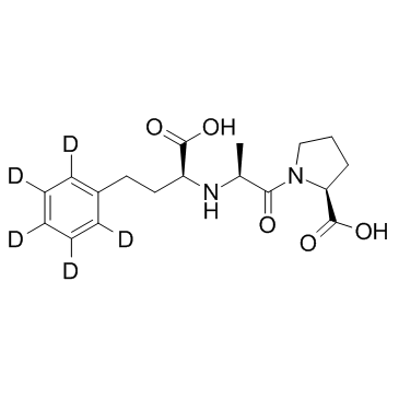 Enalaprilat D5 Chemical Structure