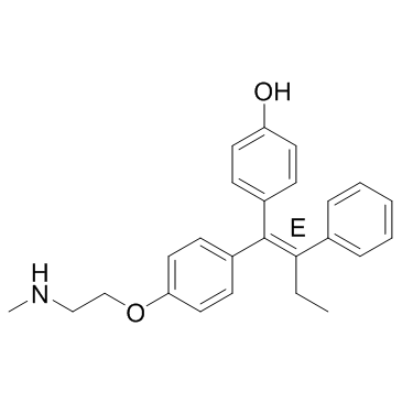 Endoxifen E-isomer Chemical Structure