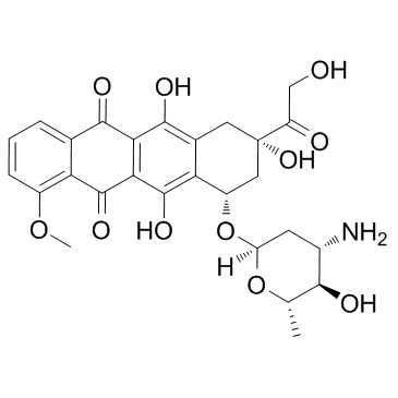 Epirubicin Chemical Structure