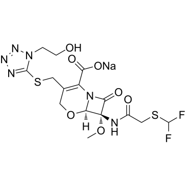 Flomoxef sodium Chemical Structure