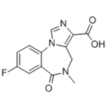 Flumazenil acid Chemical Structure