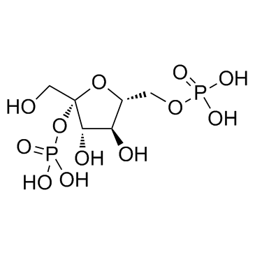 Fructose 2,6-biphosphate Chemical Structure