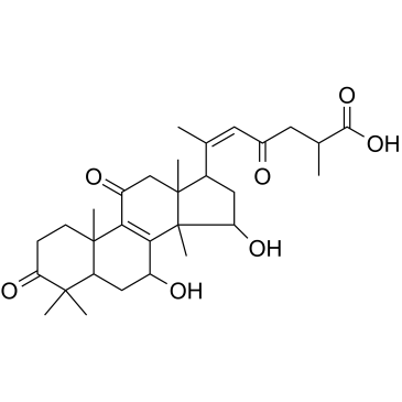 Ganoderenic acid A Chemical Structure